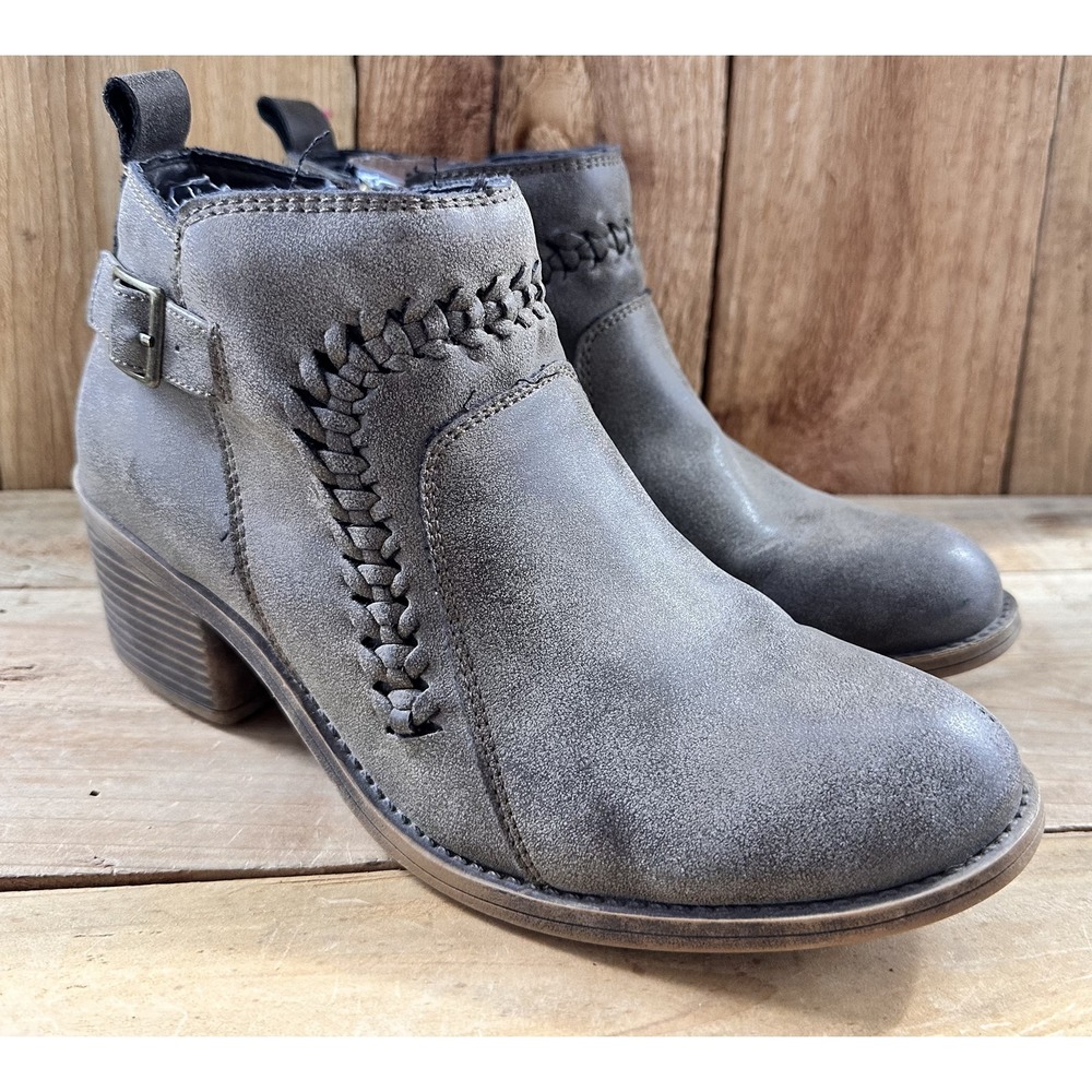 Billabong Brown Ankle BOHO Boots Size 8.5 (865544) Women's Take A Walk